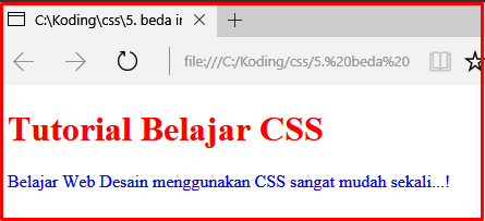 Perbedaan Eksternal, Internal dan Inline CSS (2022) - Ayam Koding