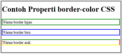 Border width 0px border color. Как border изменить цвет в html.