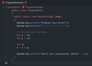 Cara Compile dan Menjalankan Program Java dengan Terminal - Ayam Koding